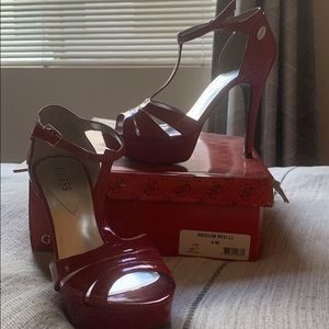 Guess T-strap Heel